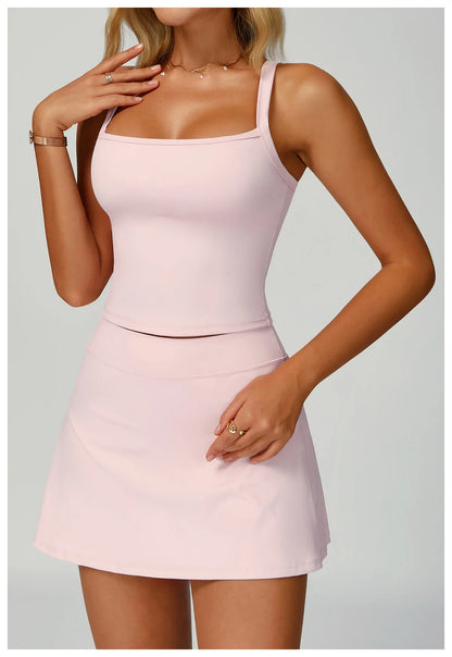 Seamless Sleeveless Crop Top