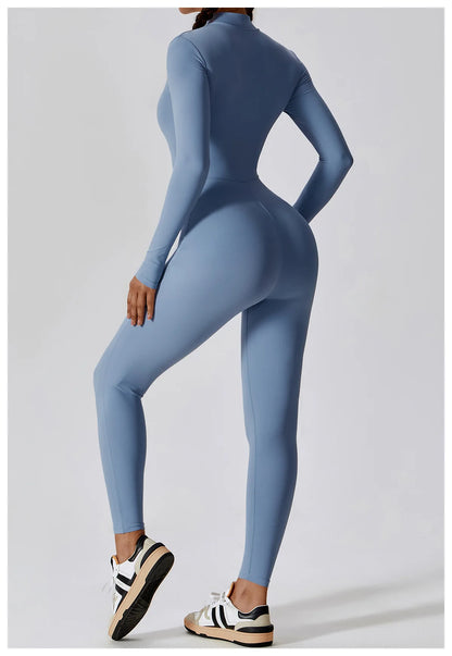 High-Intensity One-Piece with Front Zipper