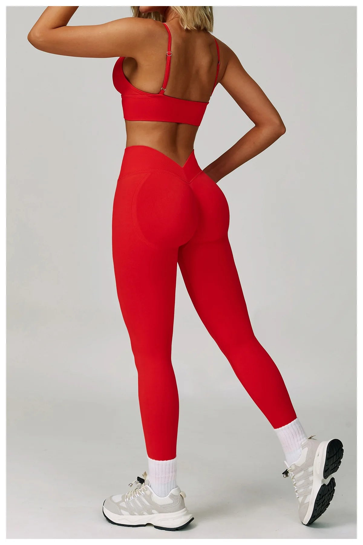 Sports Bra & High-Waist Leggings