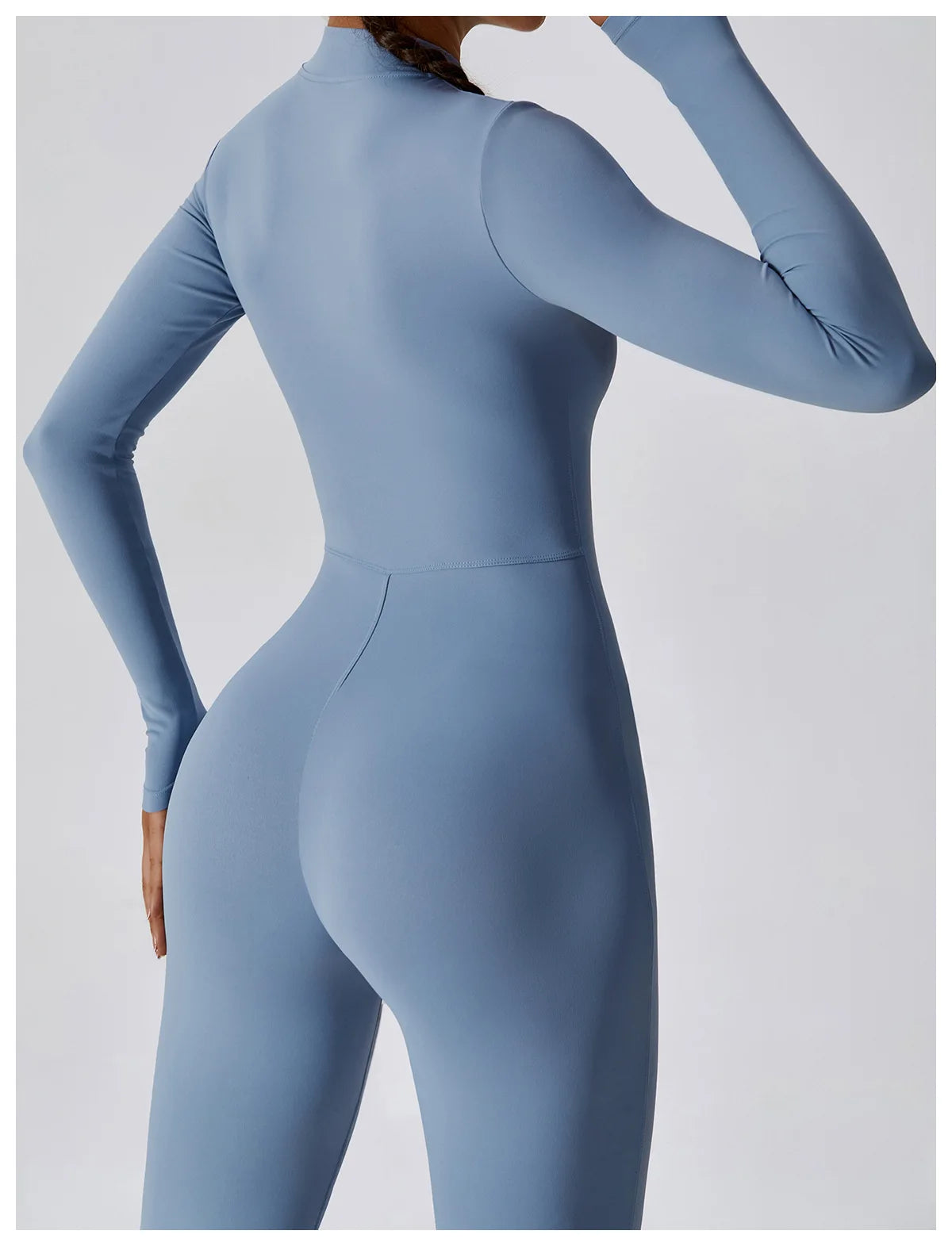 High-Intensity One-Piece with Front Zipper