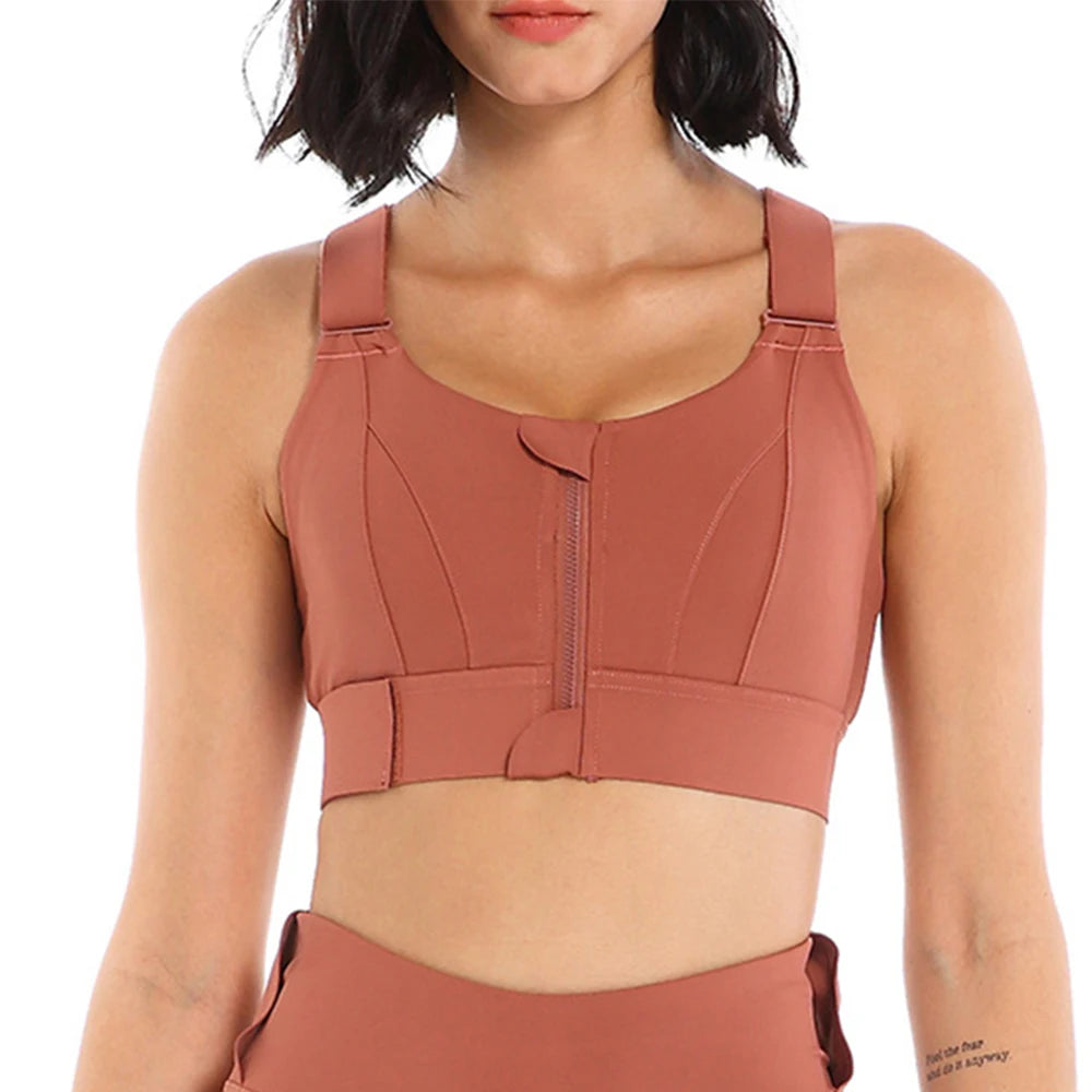 Front-Zip Bra
