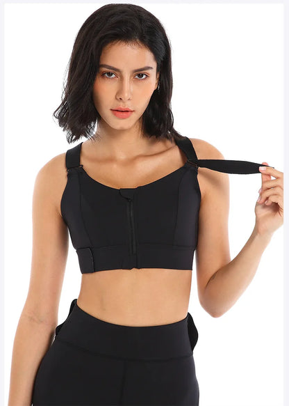 Front-Zip Bra