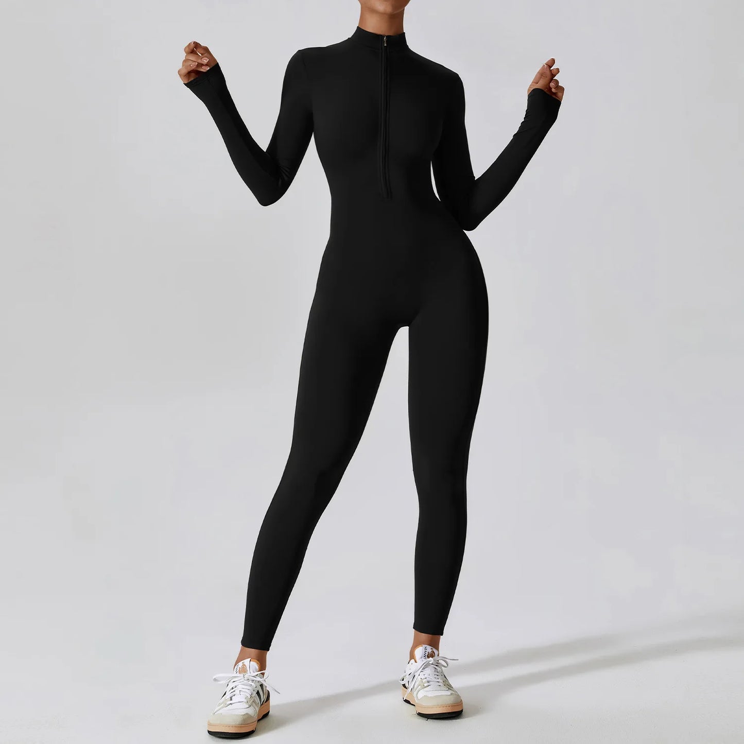 High-Intensity One-Piece with Front Zipper