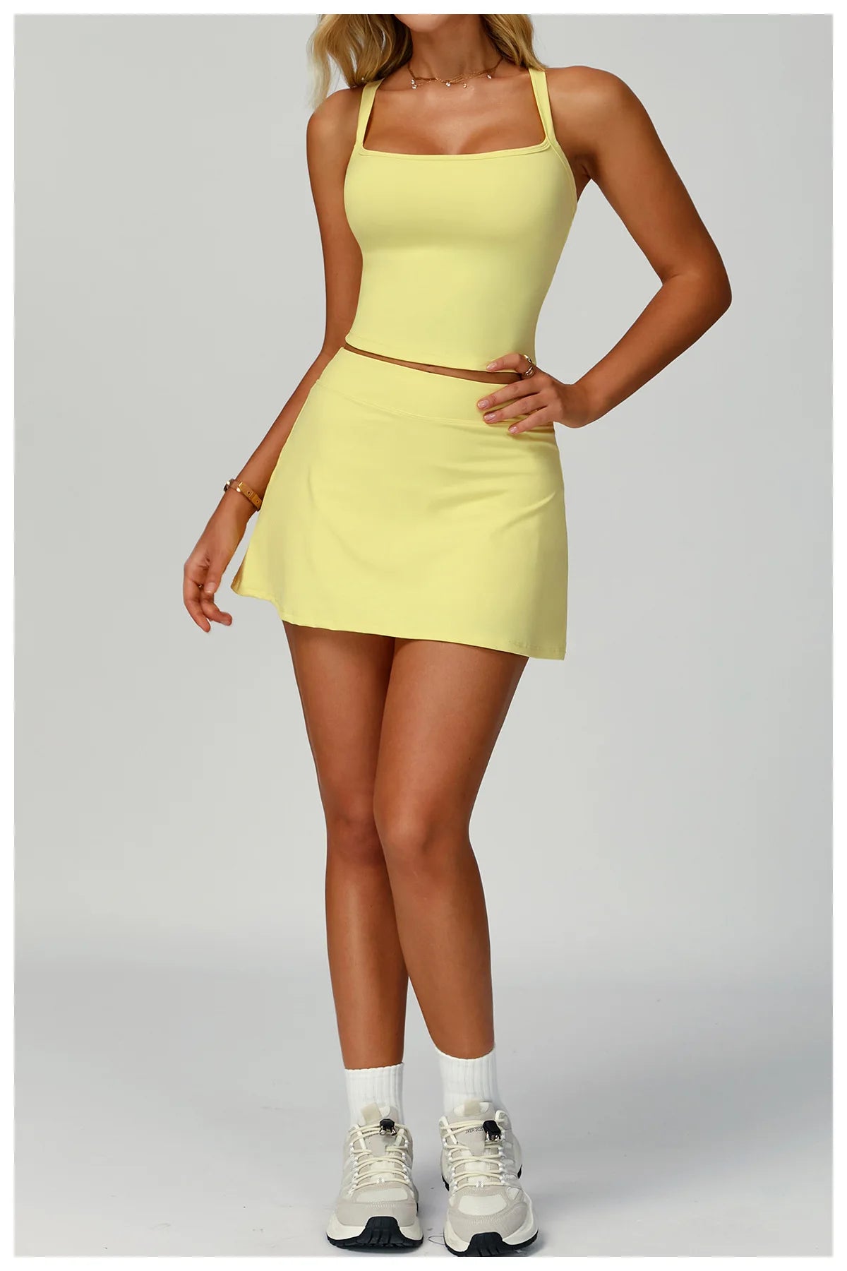 Seamless Sleeveless Crop Top