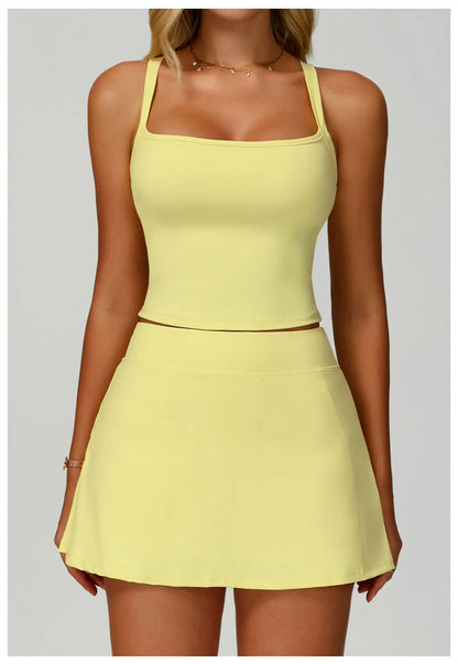 Seamless Sleeveless Crop Top