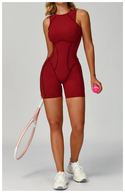 Padded Sports Jumpsuit