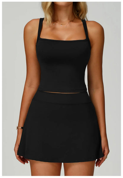 Seamless Sleeveless Crop Top