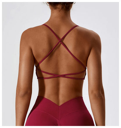 Cross-Back Bra