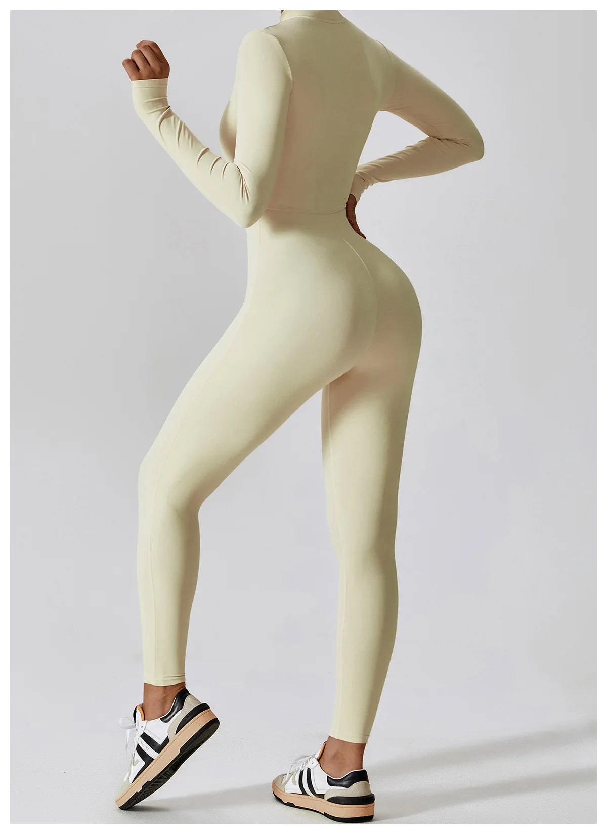 High-Intensity One-Piece with Front Zipper