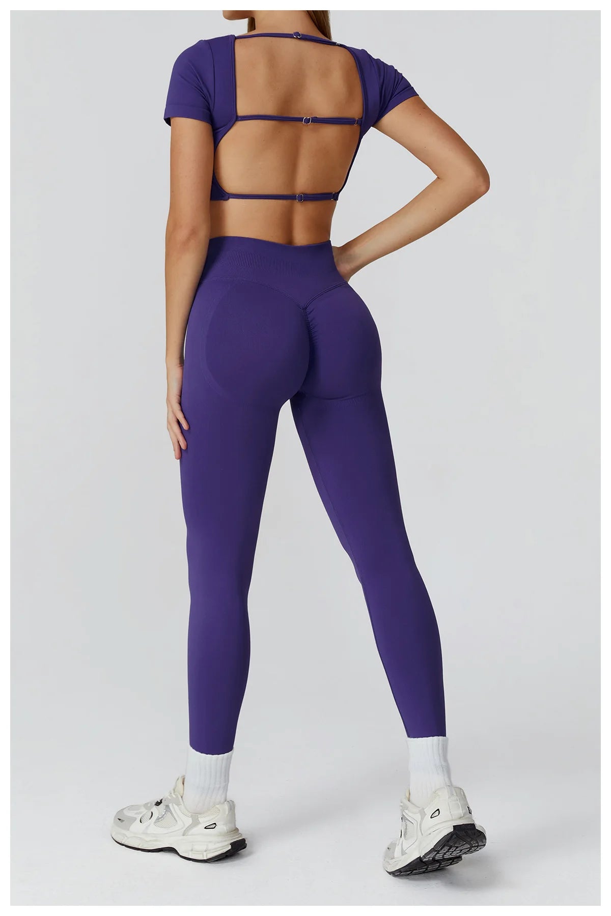 Women’s Seamless Short-Sleeve Crop Top