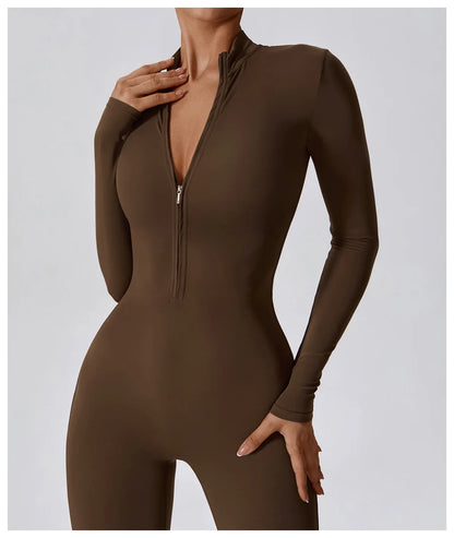 High-Intensity One-Piece with Front Zipper