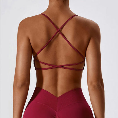 Cross-Back Bra