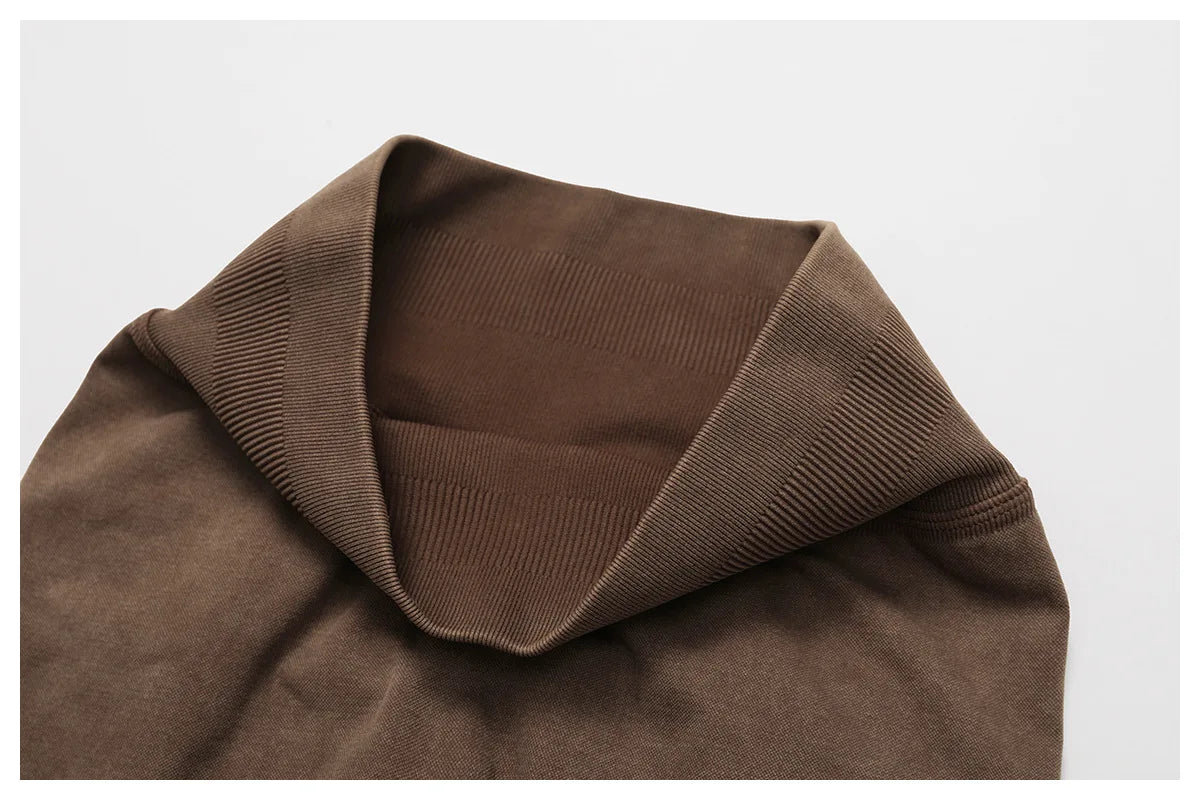 Sand-Washed High-Waist Lift