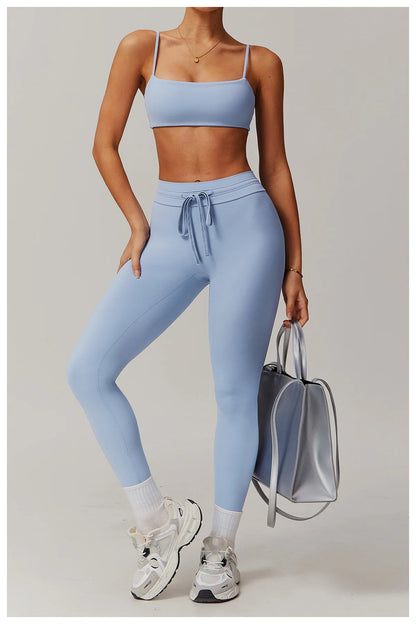 Drawstring High-Waist