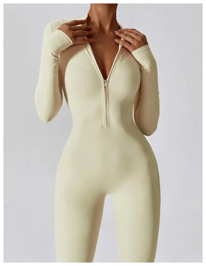 High-Intensity One-Piece with Front Zipper