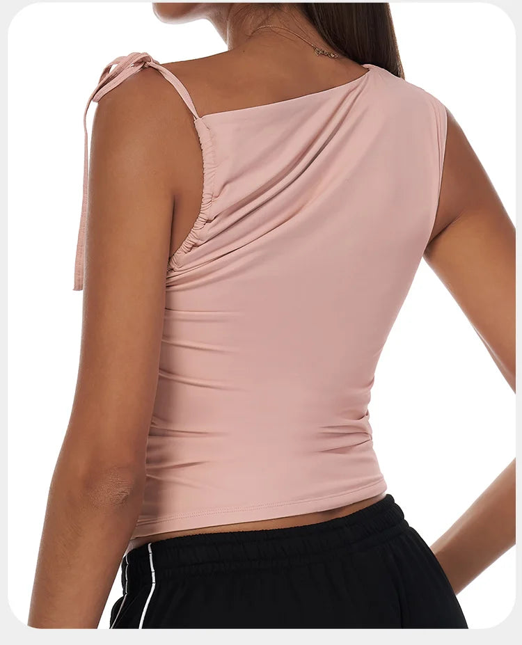 One-Shoulder Tank Top