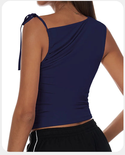 One-Shoulder Tank Top