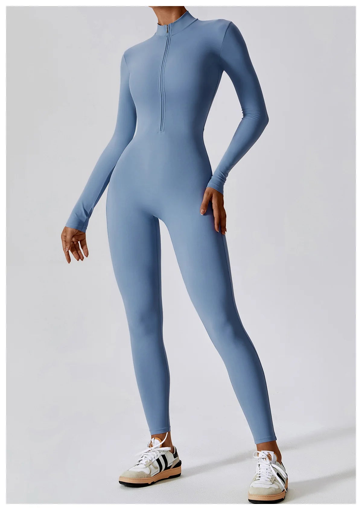 High-Intensity One-Piece with Front Zipper
