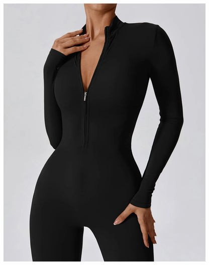 High-Intensity One-Piece with Front Zipper