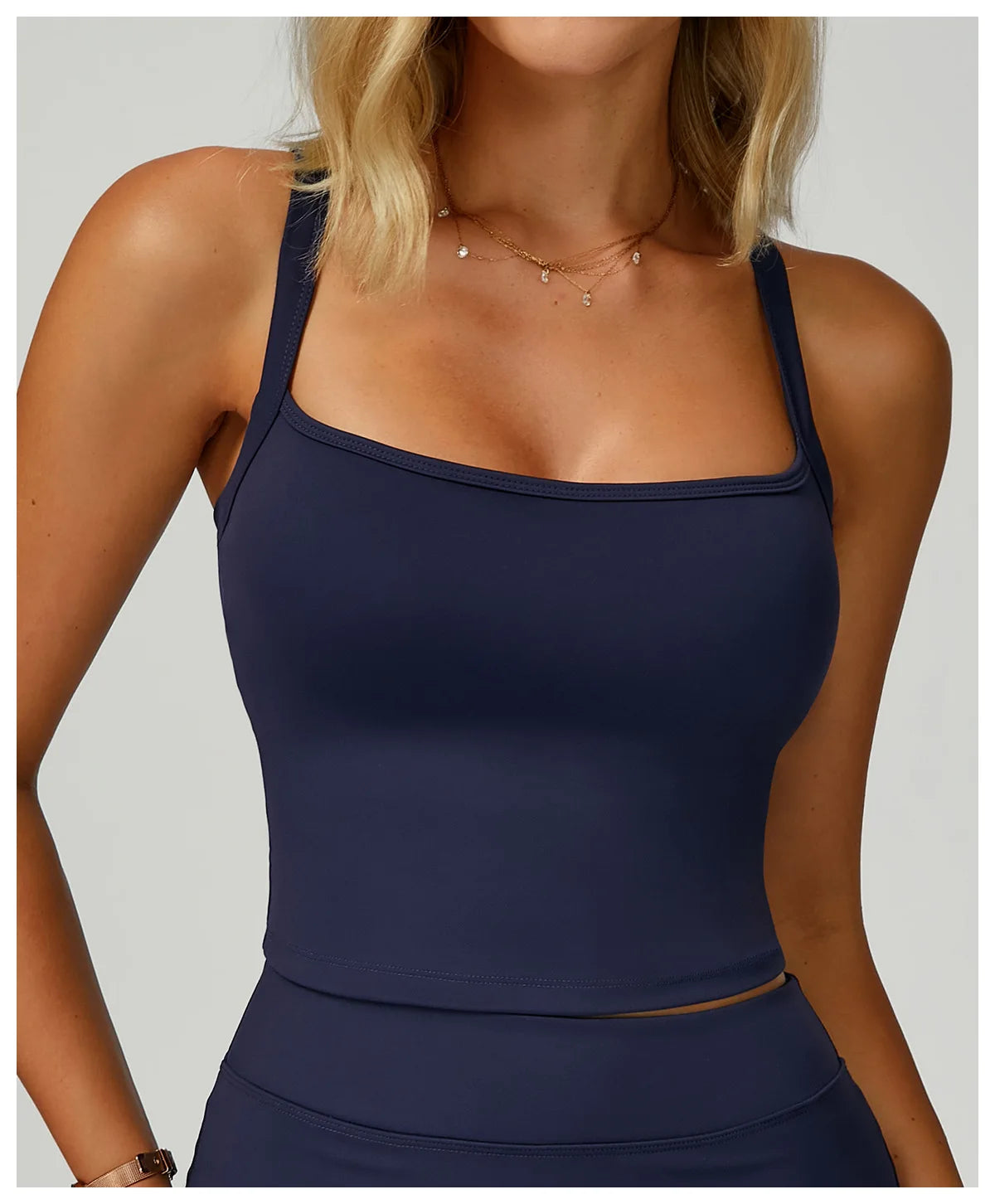 Seamless Sleeveless Crop Top