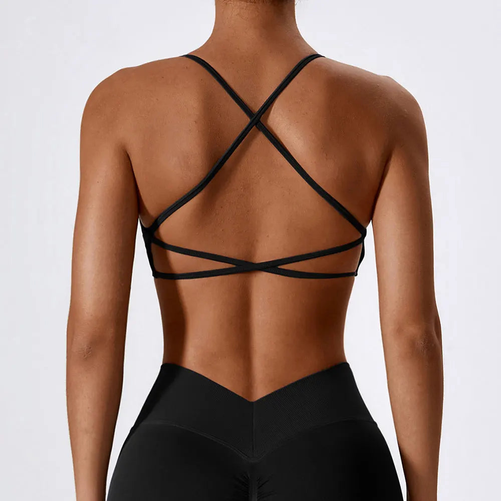 Cross-Back Bra