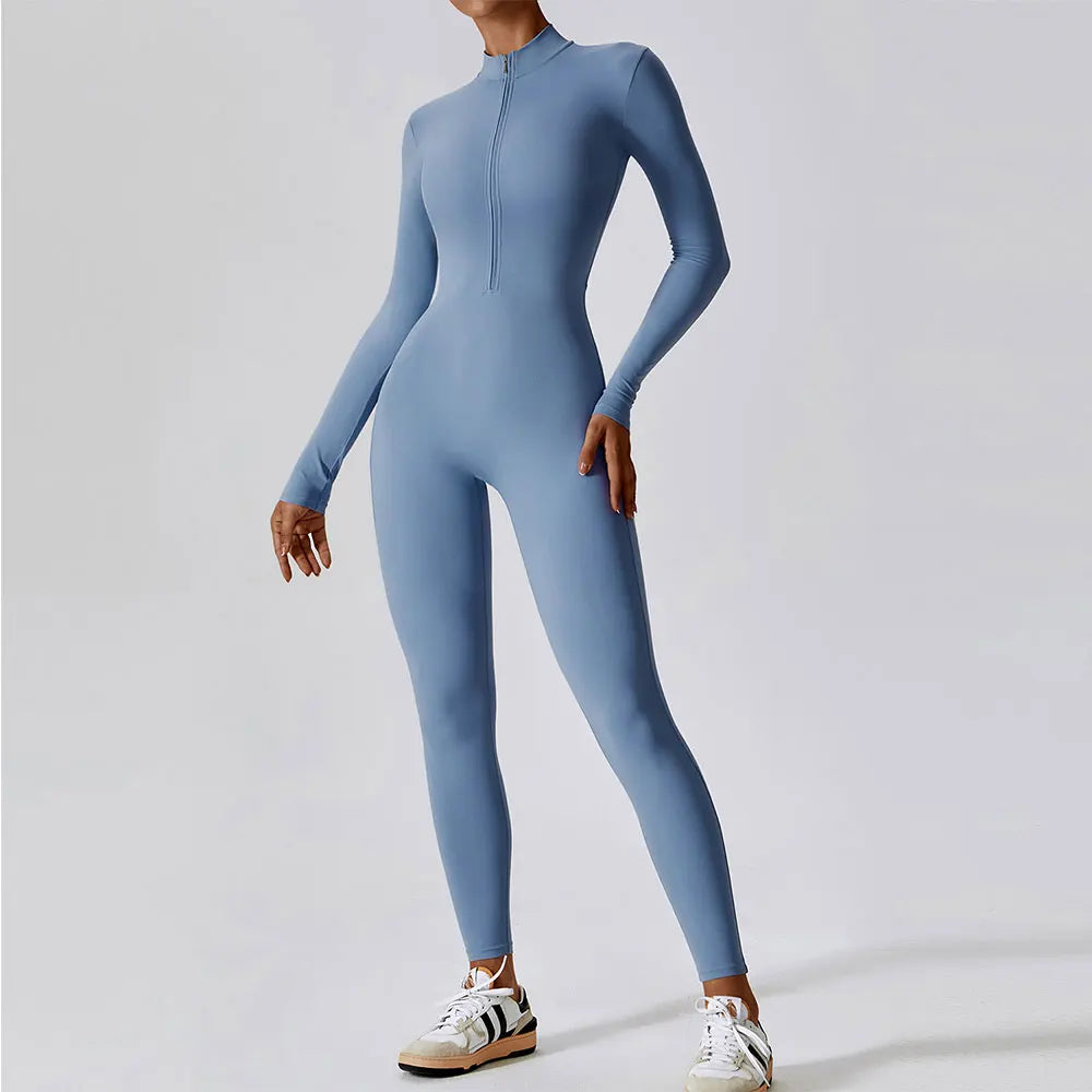 High-Intensity One-Piece with Front Zipper