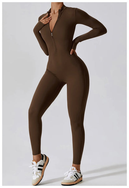 High-Intensity One-Piece with Front Zipper