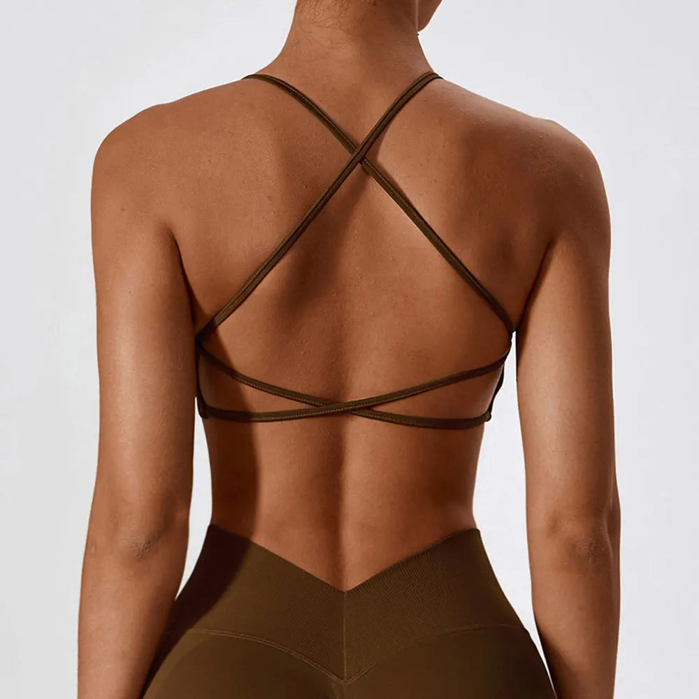 Cross-Back Bra