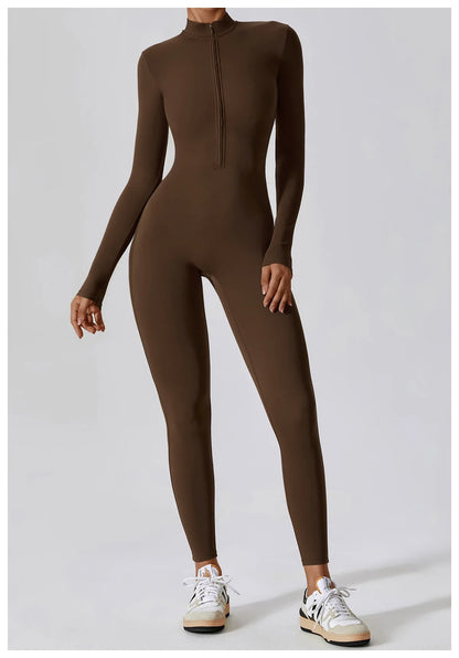 High-Intensity One-Piece with Front Zipper