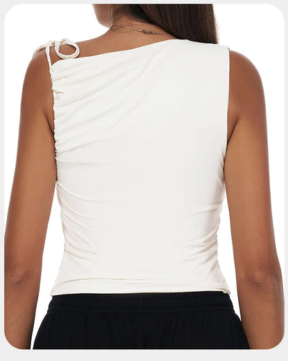 One-Shoulder Tank Top