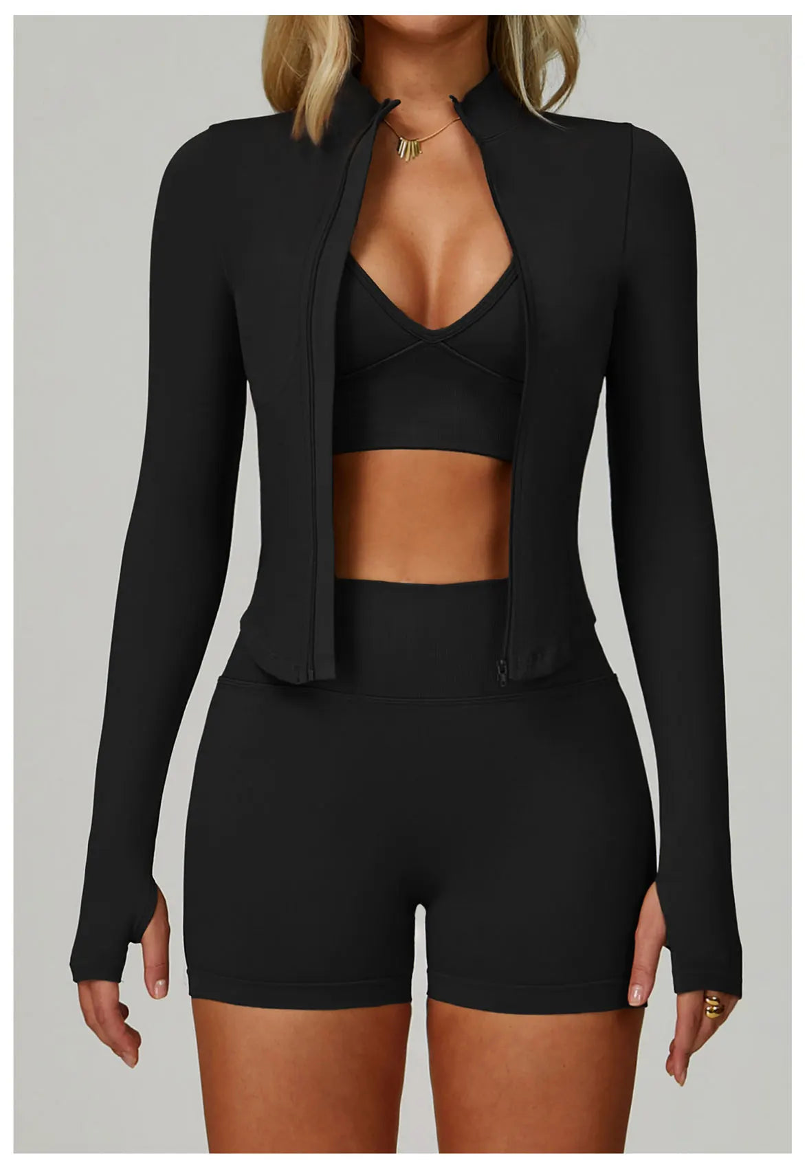 Sports Bra & High-Waist Leggings