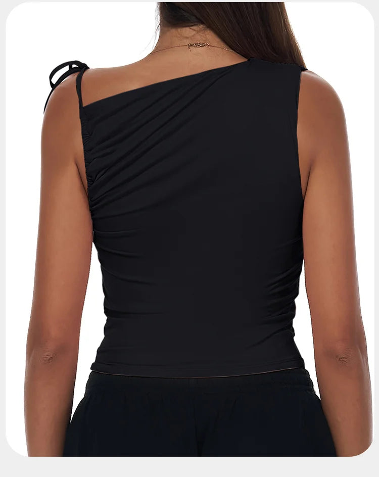 One-Shoulder Tank Top