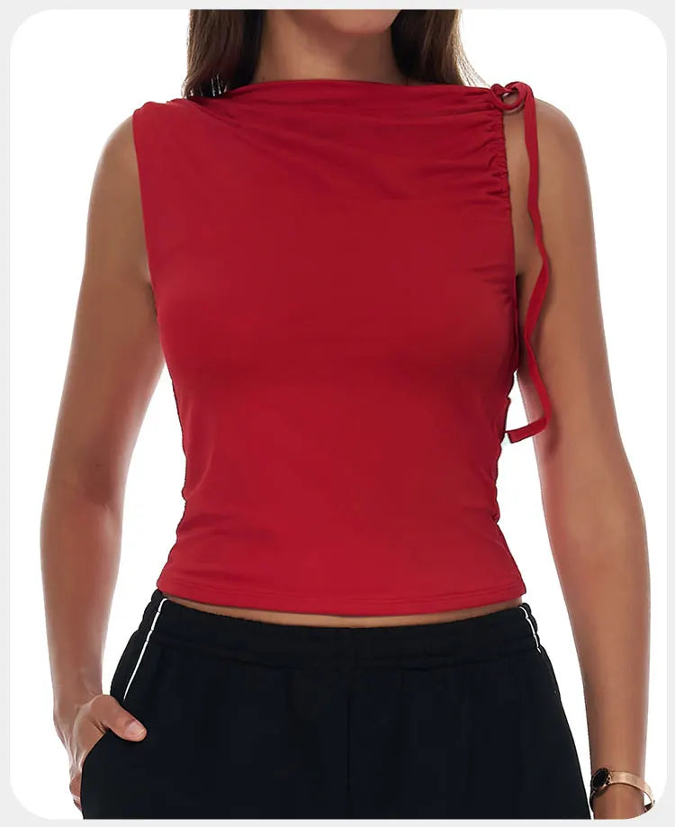 One-Shoulder Tank Top