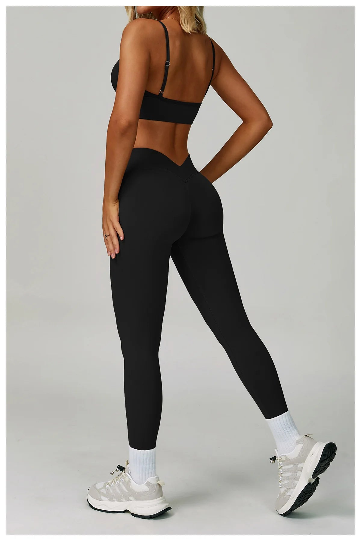 Sports Bra & High-Waist Leggings