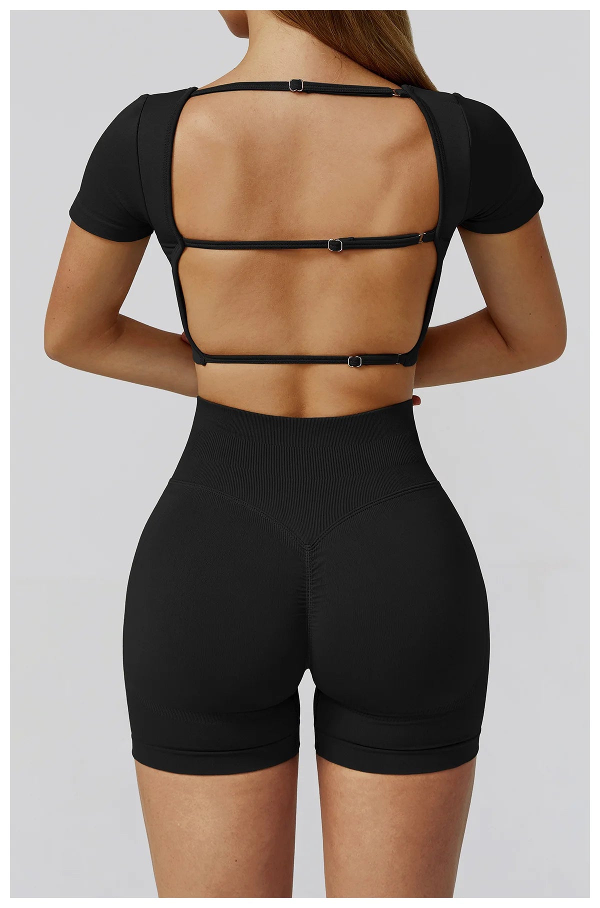 Women’s Seamless Short-Sleeve Crop Top