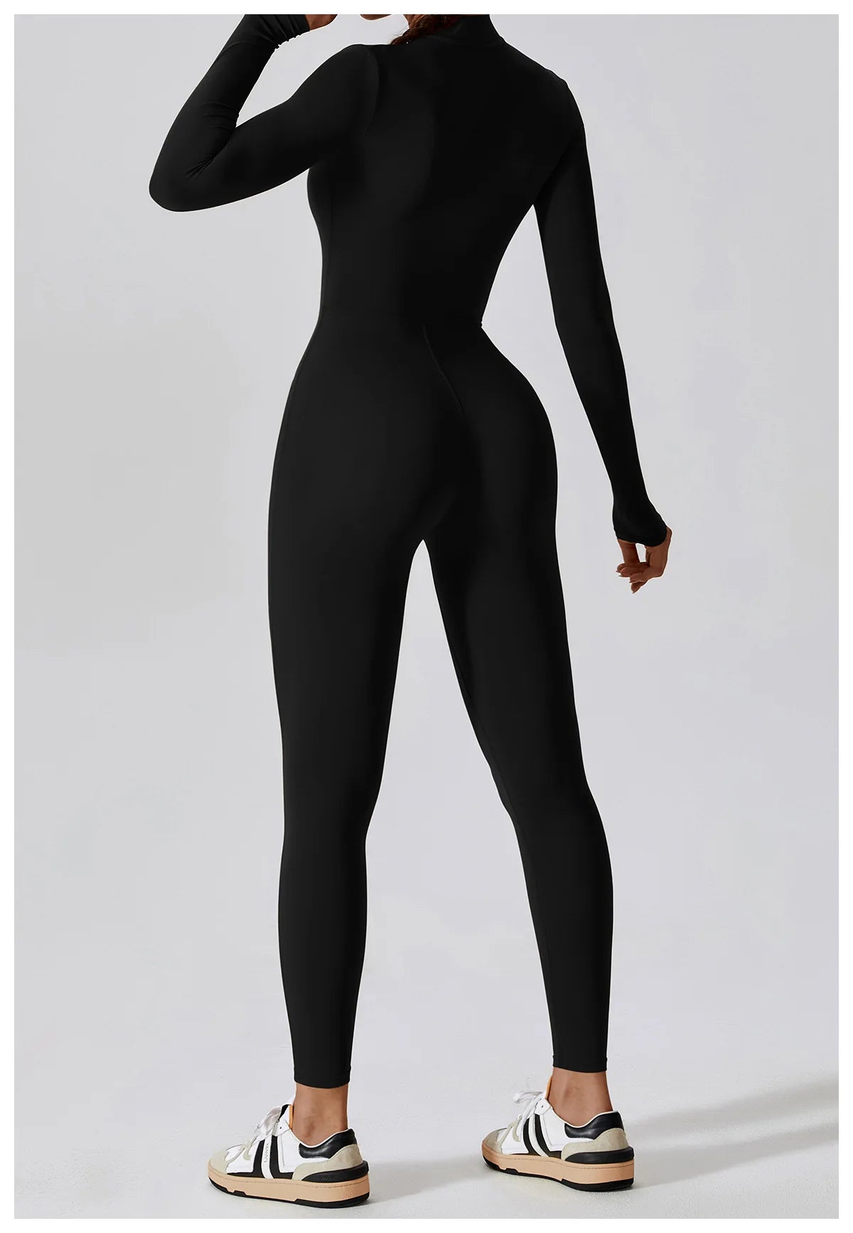 High-Intensity One-Piece with Front Zipper