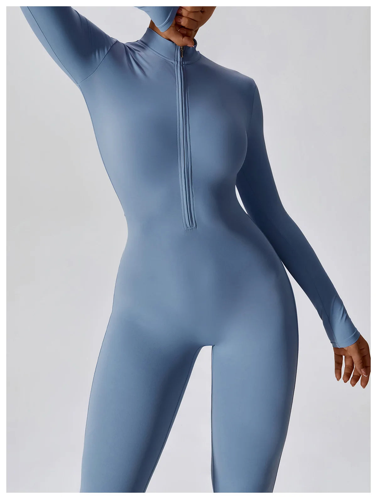 High-Intensity One-Piece with Front Zipper