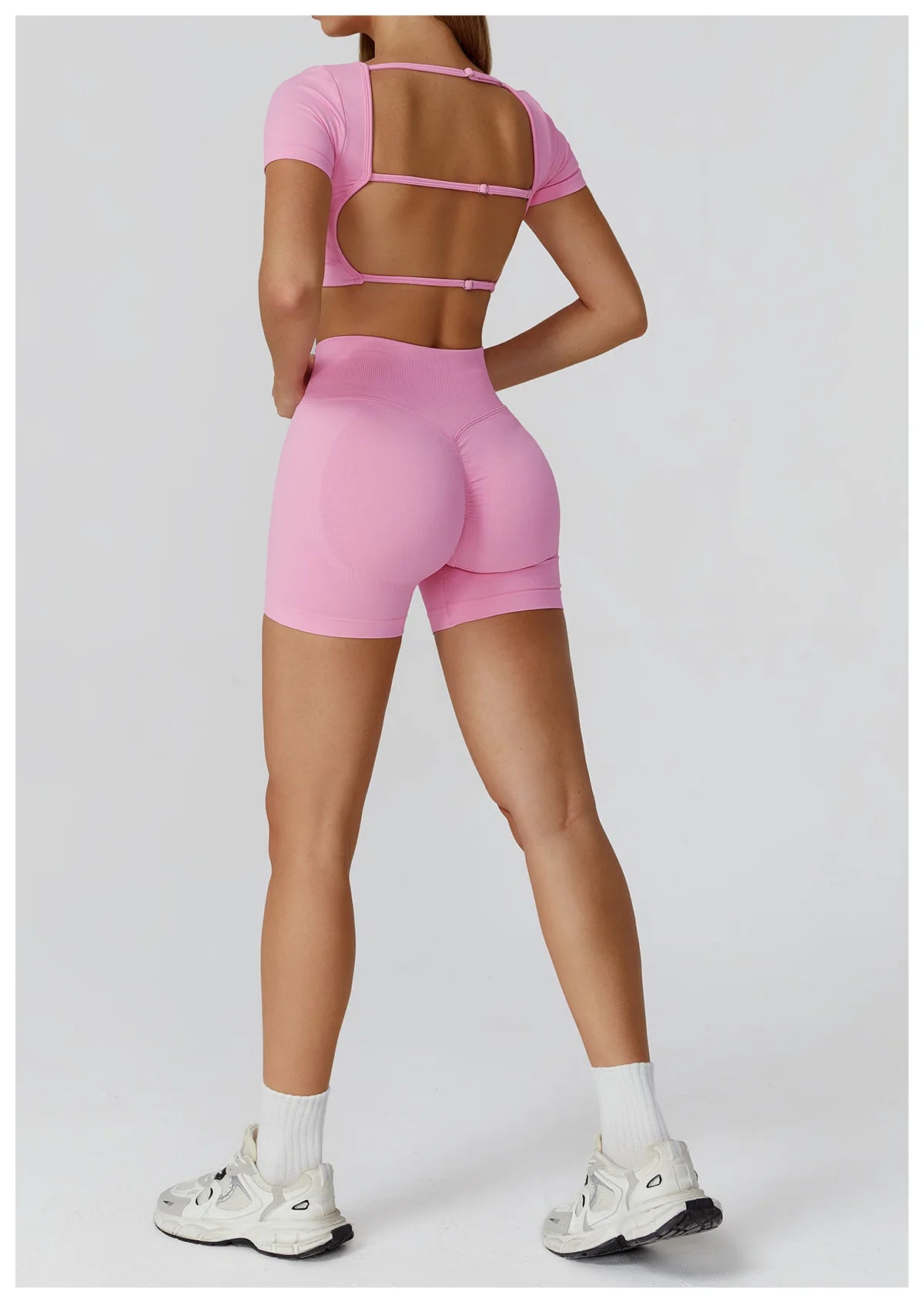 High Waist Leggings & Crop Top