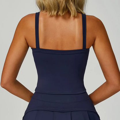 Seamless Sleeveless Crop Top